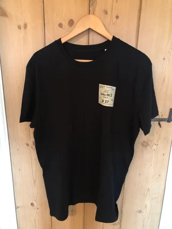 THE JAM - 1979 “ Setting Sons “ T Shirt . Featuring the tour advert and corresponding ticket.